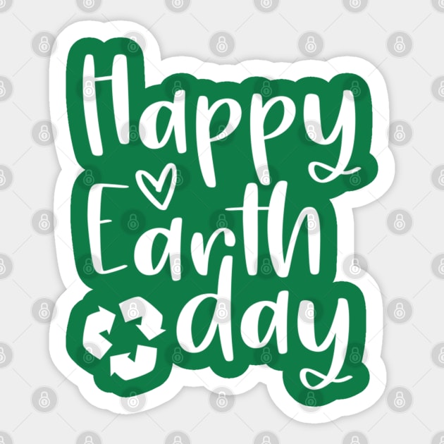 Earth Day 1970 51th Anniversary Teacher T-Shirt Sticker by pht